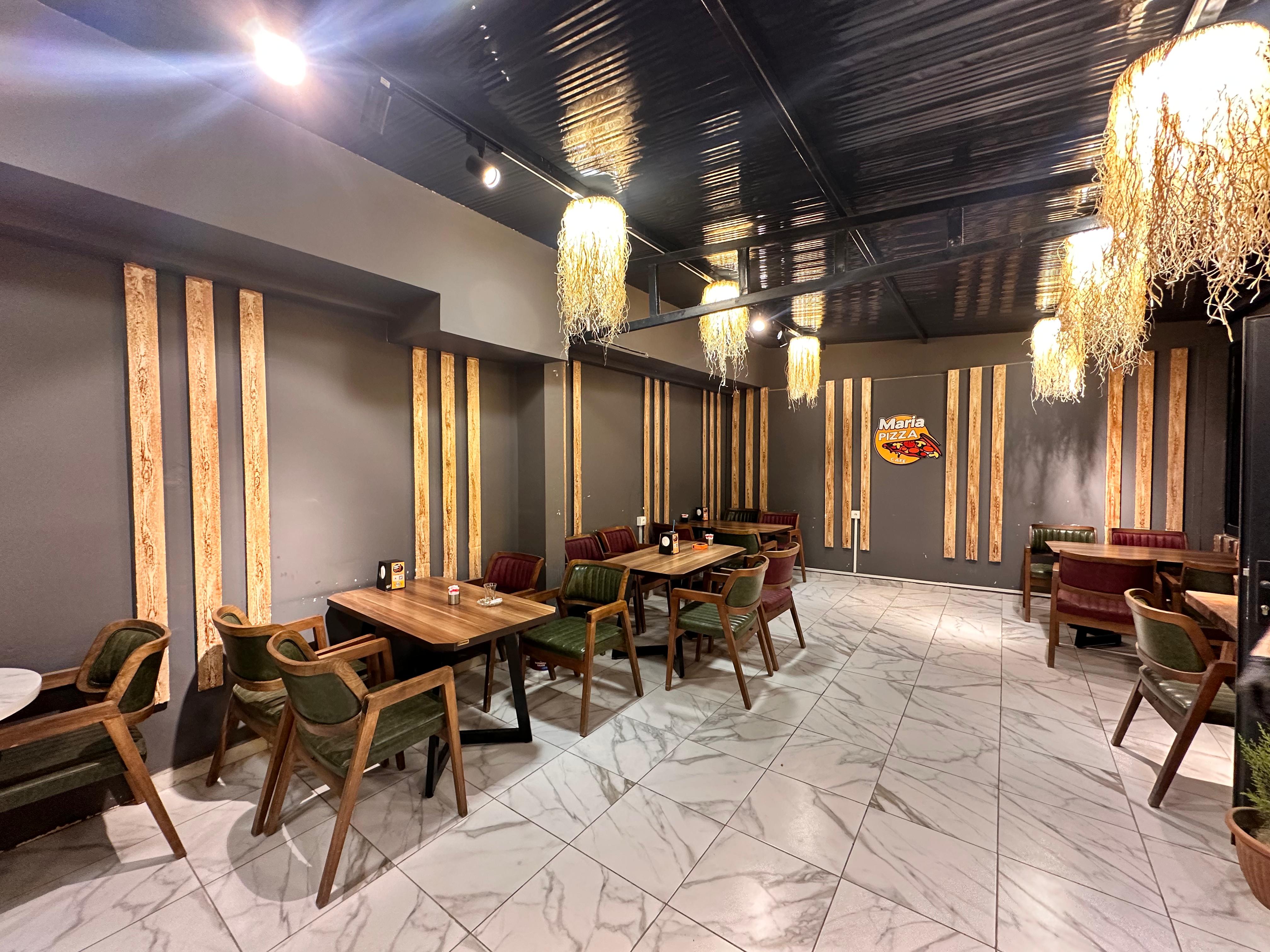 Maria Pizza Uzunçarşı Şubesi - Antakya’nın en lezzetli taş fırın pizzası ve cafe keyfi